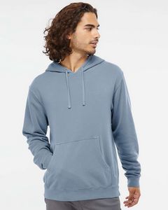 000518 Independent Trading Co. Unisex Midweight Pigment-Dyed Hooded Sweatshirt