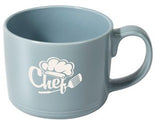 Nina 12oz arctic blue mug in a Ripple gift box - Etched