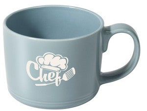 Nina 12oz arctic blue mug in a Ripple gift box - Etched