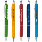 Serena Retractable Gel Stylus Pen- ColorJet