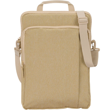 Vertical Recycled Messenger Bag