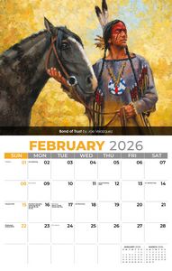 Galleria Wall Calendar 2026 Spirit of the West
