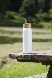 Billy 26oz Eco-Friendly Aluminum Bottle W/ FSC® 100% Bamboo Lid