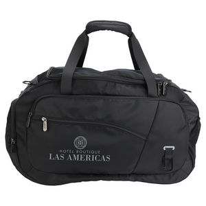 000671 AeroLOFT® Jet Black Weekender Duffel
