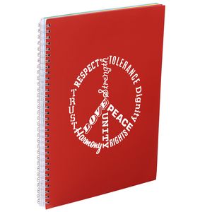 8.5'' x 11'' FSC® Mix Remark 5-subject Notebook