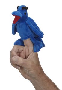 Bill Helin Canoe Playset w/3 Finger Puppets - Spirit Bear, Frog & Raven