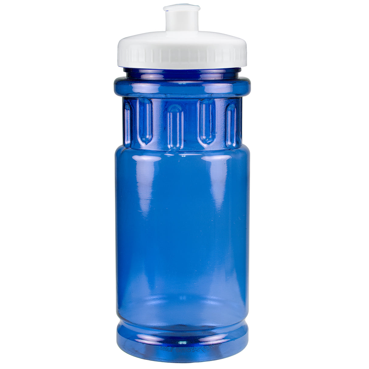 Translucent Blue/White Lid