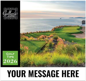 Galleria Wall Calendar 2026 Golf Tips