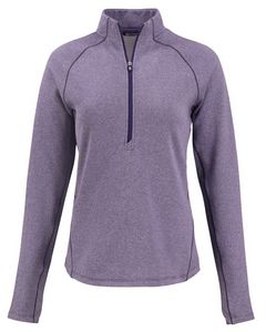 Cutter & Buck Peshastin Eco Fleece Recycled Womens Half Zip Pullover