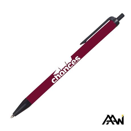Maroon / Matte Black