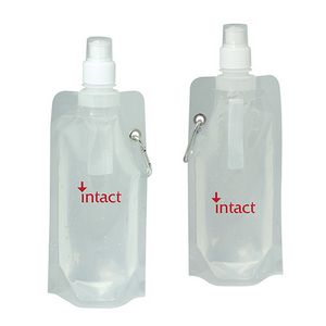 540 Ml. (18 Fl. Oz.) Collapsible Water Bottle Bag