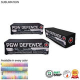72 Hr Fast Ship - Sublimated Table Cloth for 8' table, Drape style, 4 sided, Closed Back