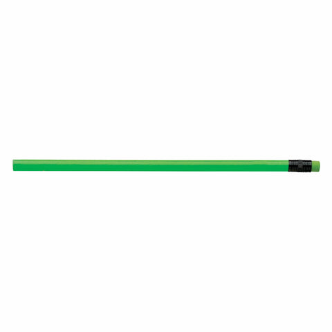 Neon Wood Pencil w/ Matching Eraser (3-5 Days)