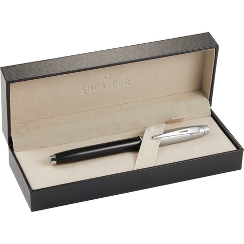 Sheaffer® 100 Glossy Black and Chrome Roller Ball