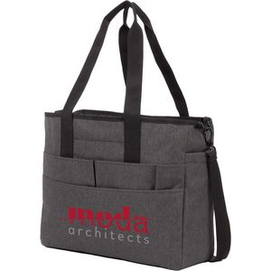Multi-Pocket Laptop Tote
