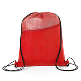 Hexagon Pattern Drawstring Backpack