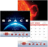 Luxe Images From Space Spiral Wall Calendar