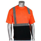Orange/Black/Silver Blank Front View