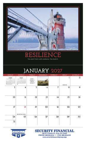 HotLine® Products Motivation Appointment Calendar (Motivational Quotes) - Stapled