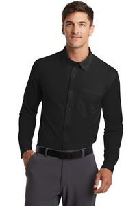 Port Authority® Dimension Knit Dress Shirt Shirt