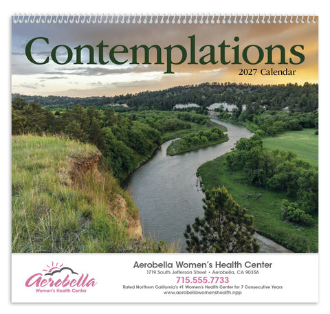 HotLine® Products Contemplations Appointment Calendar - Spiral