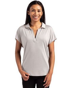 Cutter & Buck Coastline Epic Comfort Eco Recycled Womens Dolman Polo