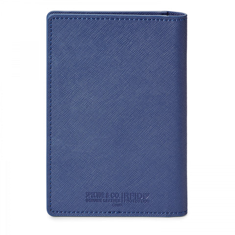 Genuine Leather Rfid Booklet Passport Holder