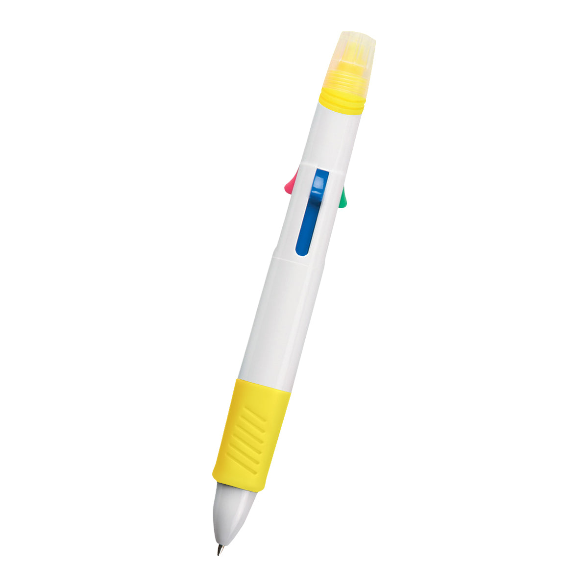 WHITE WITH YELLOW