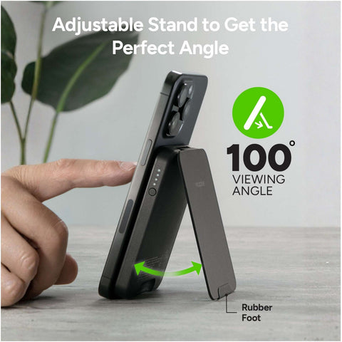 mophie® Snap+5000 mAh Wireless Power Bank w/ Stand