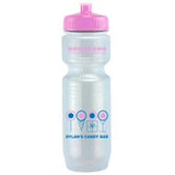 26 Oz. Translucent Jogger Bottle w/ Push Pull Lid