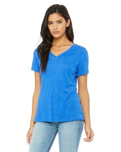 BELLA+CANVAS Ladies' Relaxed Triblend V-Neck T-Shirt