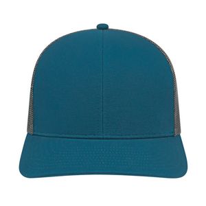 000379 Cap America Poly/Cotton Trucker Mesh Back Cap