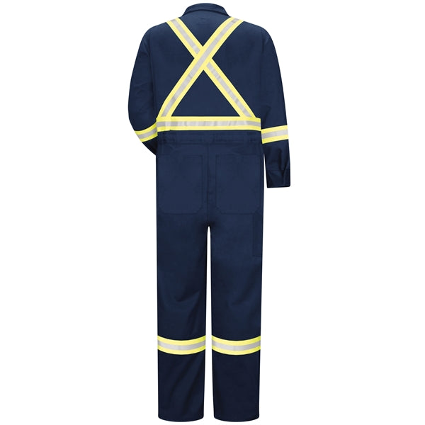 Bulwark Men's Premium Ultra Soft Coverall w/ Reflective Trim