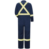 Bulwark Men's Premium Ultra Soft Coverall w/ Reflective Trim