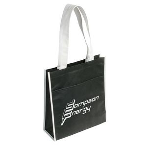 000660 Peak Non-Woven Tote Bag with Pocket