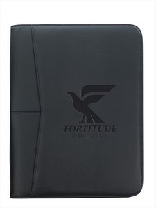 Arrow Zippered Padfolio
