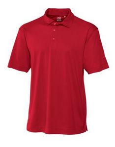 Cutter & Buck CB Drytec Genre Textured Solid Mens Polo