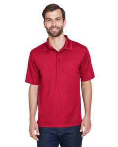 ULTRACLUB Men's Cool & Dry Mesh Piqué Polo
