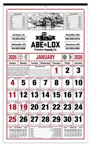 8-Sheet Almanac Calendar