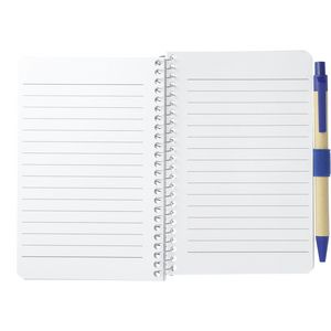 4'' x 6'' FSC® Mix Pocket Spiral Notebook with Pen