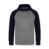 Heather Gray/Navy Blue Blank