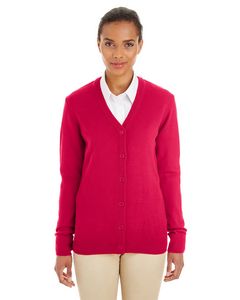 000225 Harriton Ladies' Pilbloc™ V-Neck Button Cardigan Sweater