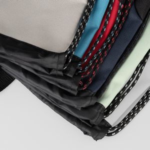 Jotun Recycled Polyester Pocketed Drawstring Bag - 2.6 gal - Heat Transfer