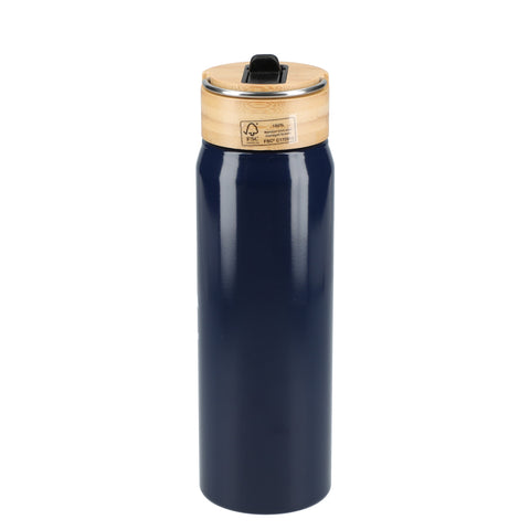 Billy 26oz Eco-Friendly Aluminum Bottle W/ FSC® 100% Bamboo Lid