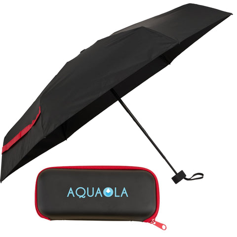 37'' Compact Travel Umbrella With Case