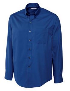 Cutter & Buck Epic Easy Care Fine Twill Mens Long Sleeve Dress Shirt