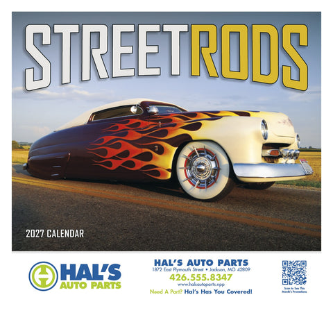 HotLine® Products Street Rod Fever Appointment Calendar - Stapled