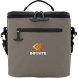 Olive Green/Black Logo Front View