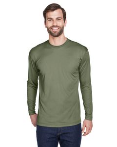 ULTRACLUB Adult Cool & Dry Sport Long-Sleeve Performance Interlock T-Shirt