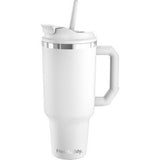 White/Silver Blank Front View